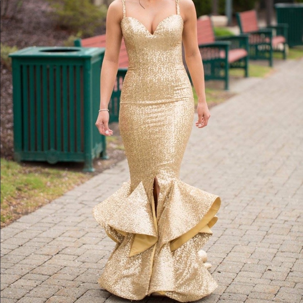 Portia & Scarlett Couture gown, size 2